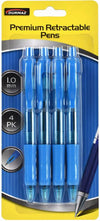 4PK Retractable Ball Point Pens