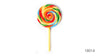 Plastic  Giant Rainbow Spiral Lollipop Decoration