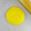 Happy Halloween (Pumpkin) Cookie Embosser