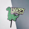 Dinosaure Acrylic Cake Topper