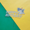 Shark Acrylic Cake Topper