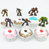Transformers Paper Cupcake Cake Toppers 24pcs