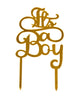 It's a Boy Gender Reveal Baby Shower Acrylic Cake Toppers