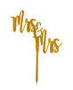 Mrs & Mrs  Acrylic Cake topper