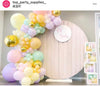 Sempertex Matte Pastel Assorted 30cm Latex Balloon 18pk
