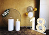 2m Black Round Mesh Backdrop