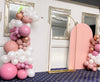 Pink U Arch Wall