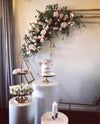 White Round Plinths
