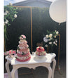 3pcs Gold Flower Stands