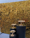 Dark Gold Shimmer Wall