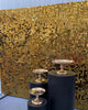 Dark Gold Shimmer Wall
