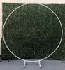 2m White Round Hoop