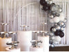White Round Plinths