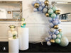 White Round Plinths