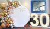 2m Round Acrylic White Board