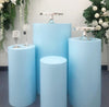 Pastel Blue Plinths