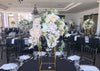 Gold Stand Flower Ball Centerpiece