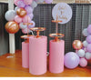 Rose Gold Cake Stands For HIRE