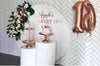Rose Gold Cake Stands For HIRE