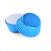 Blue 100pk Cupcake Foil Metallic Cases Baking Cups