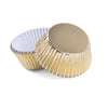 Light Gold 100pk Cupcake Foil Metallic Cases Baking Cups