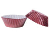 Pink or Soft Rose Gold 100pk Cupcake Foil Metallic Cases Baking Cups