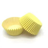 Yellow Paper Cupcake Cases 100pk