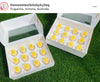 12 Holes Clear Window CupCake Box With Inserts Or Grazing Box