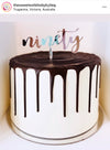 Ninety 90th Birthday Acrylic Cake Toppers