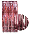 Metallic Pink Curtain Backdrop 1M Wide X 2M Long