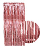 Metallic Rose Gold Curtain Backdrop 1M Wide X 2M Long