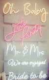 We Are Engaged Neon Sign