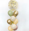 Sempertex Matte Eucalyptus Latex 30cm Balloon 18pk