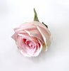 8cm/ 14cm Pastel Pink Artificial Rose Flower Head