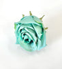 8cm/14cm Teal Artificial Rose Flower Head