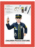 Children Police Costume and Accessories Kids Book Week Costumes