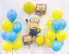 Despicable Me Minion Happy Birthday Licensed Foil Balloons Bouquet Kit