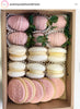 6 Inners Large Recatangle Craft Cookie / Macaron Box With Clear Cover