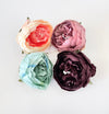 10cm Light Burgundy Artificiall Peony Flower Head Loose