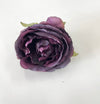 10cm Deep Purple Artificial  Peony Flower Head Loose