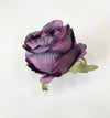 10cm Deep Purple Artificial  Peony Flower Head Loose