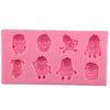 Minions Character Silicone Fondant Mould