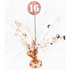 16th Birthday Centerpiece Weight - Rose Gold