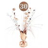 30th Birthday Centerpiece Weight - Rose Gold