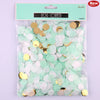 Mint and Gold Foil Dot Confetti