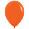 46cm Sempertex Latex Balloons - Matte Orange