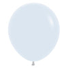 46cm Sempertex Latex Balloons - Matte White