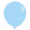 46cm Sempertex Latex Balloons - Matte Pastel Blue