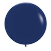 60cm Sempertex Latex Balloons - Matte Navy Blue