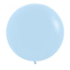 60cm Sempertex Latex Balloons - Matte Pastel Blue